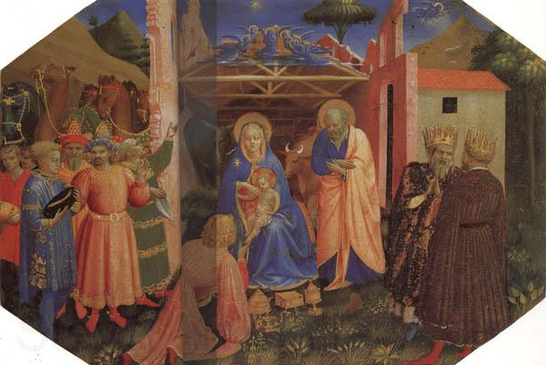Fra Angelico Altarpiece of the Annunciation Spain oil painting art